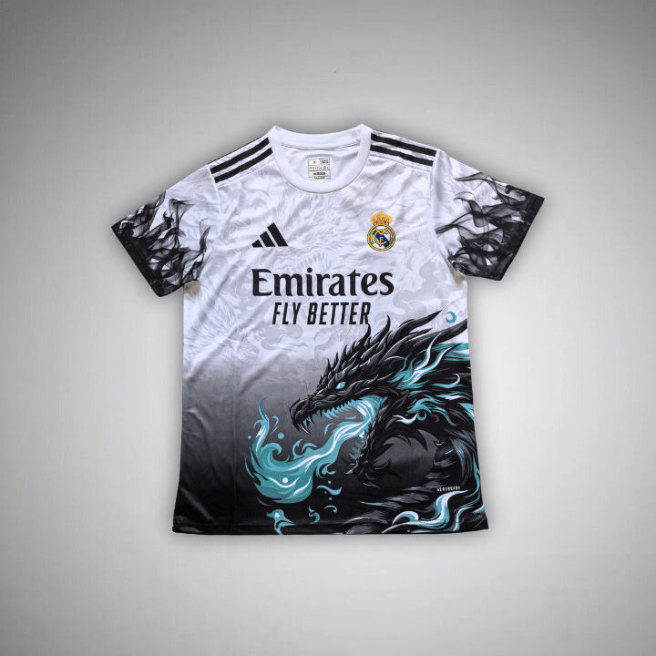 2025 Real Madrid "Emerald Flame" Premium Kit - Premium Quality Jersey at FootballPrestige.com