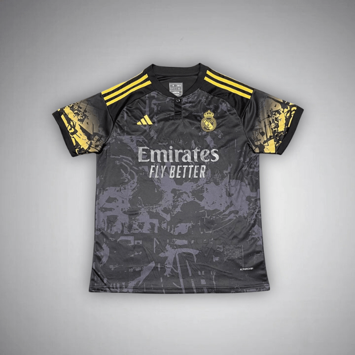 2025 Real Madrid "Monochrome" Premium Kit - Premium Quality Jersey at FootballPrestige.com