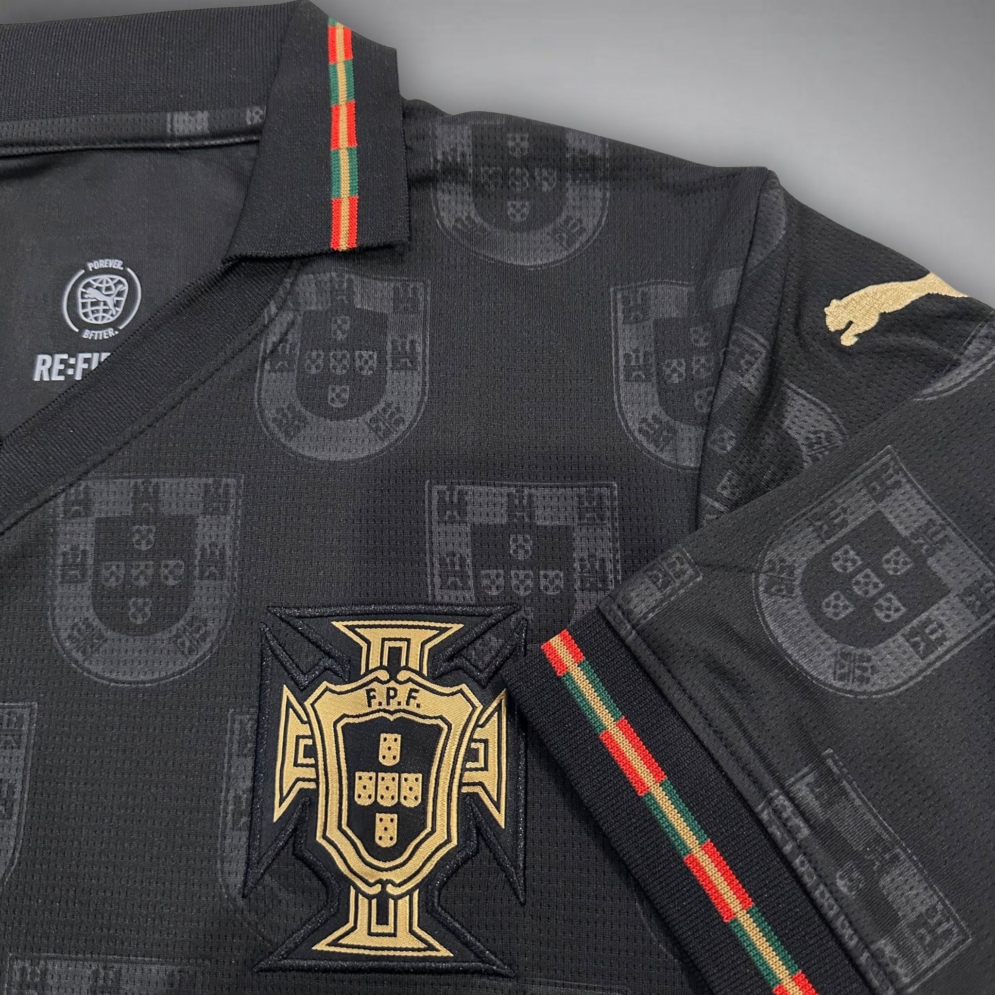 2026 Portugal "Black Panther" Premium Kit - Premium Quality Jersey at FootballPrestige.com