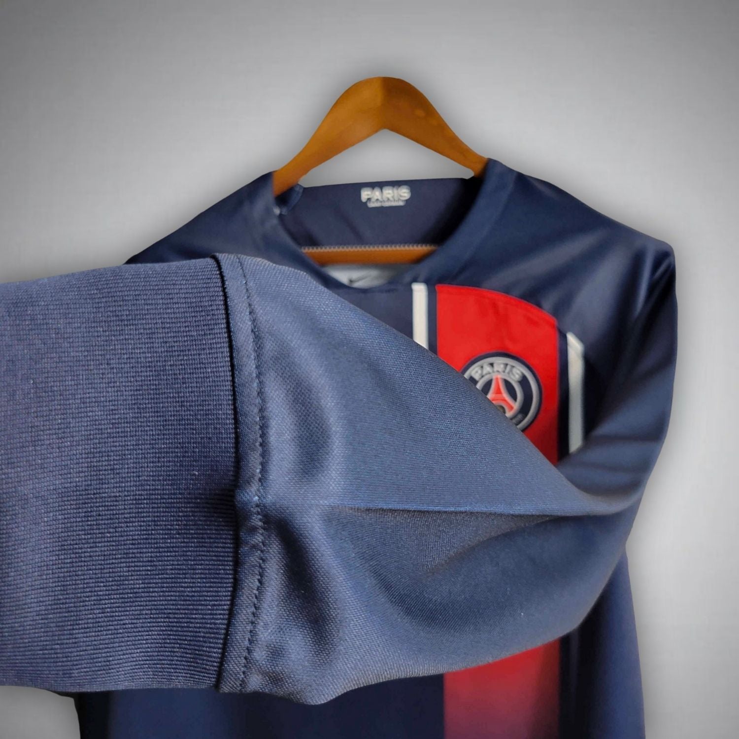 23/24 PSG Home Long Sleeve Kit - Premium Quality Jersey at FootballPrestige.com