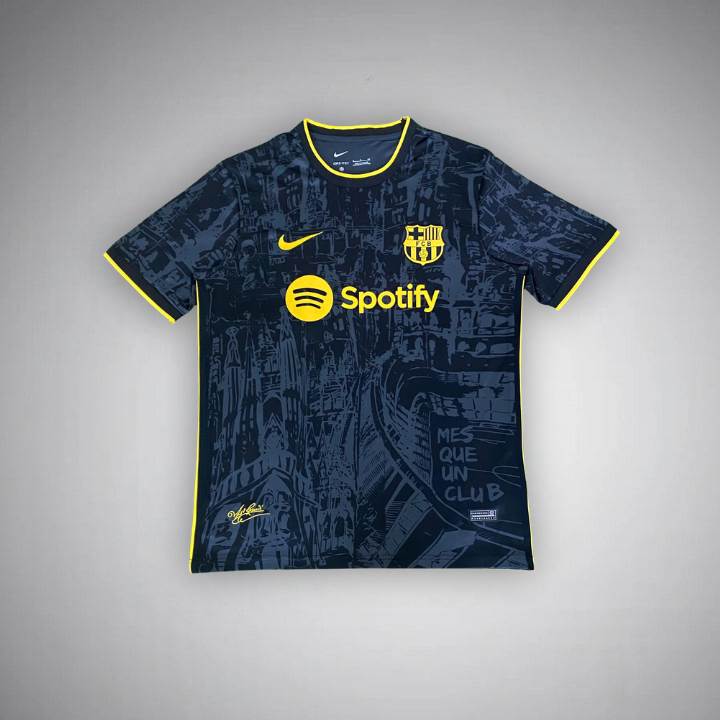 24/25 Barcelona "City Map" Premium Kit - Premium Quality Jersey at FootballPrestige.com