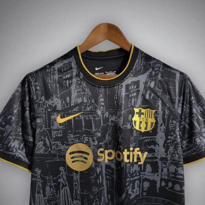 24/25 FC Barcelona "Cityscape Symphony" Premium Kit - Premium Quality Jersey at FootballPrestige.com