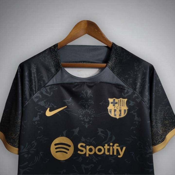 24/25 FC Barcelona "Golden Knight" Premium Kit - Premium Quality Jersey at FootballPrestige.com