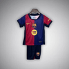 24/25 FC Barcelona Home Kids Size Kit - Premium Quality Jersey at FootballPrestige.com