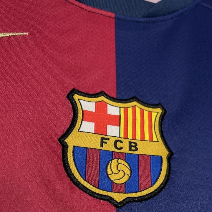 24/25 FC Barcelona Home Premium Kit - Premium Quality Jersey at FootballPrestige.com