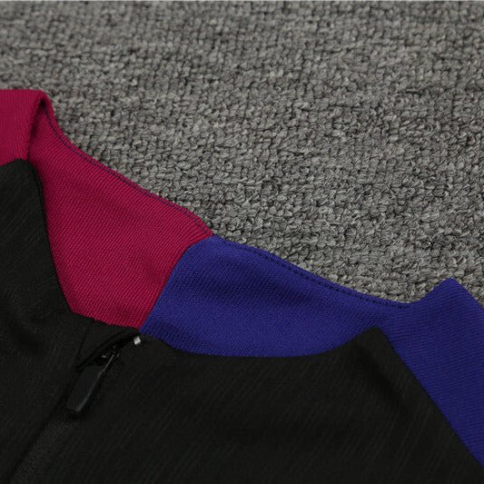 24/25 FC Barcelona Training Kids Size Tracksuit - Premium Quality Jersey at FootballPrestige.com