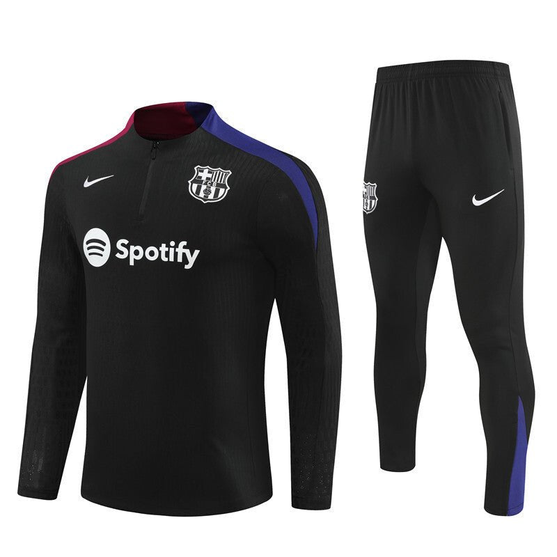 24/25 FC Barcelona Training Kids Size Tracksuit - Premium Quality Jersey at FootballPrestige.com