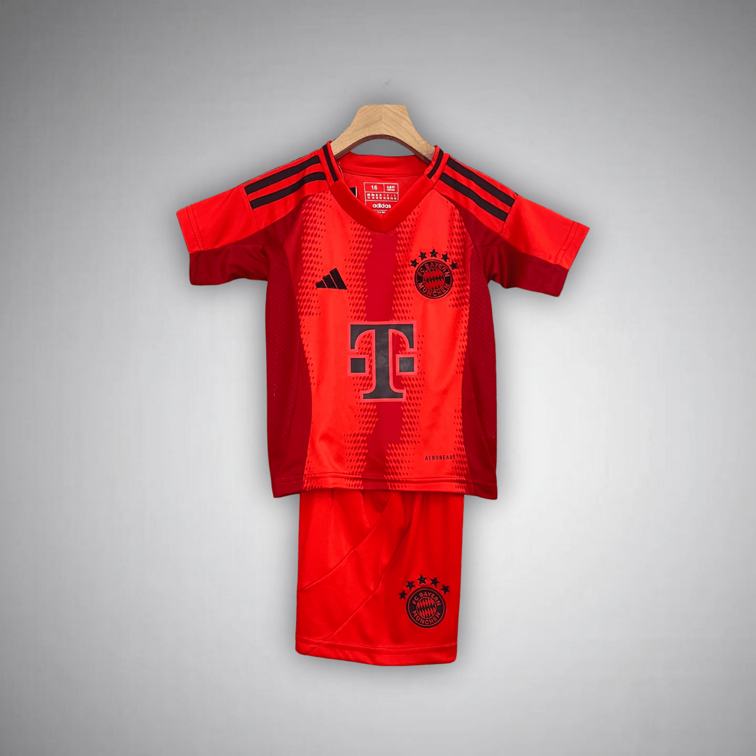 24/25 FC Bayern Home Kids Size Kit - Premium Quality Jersey at FootballPrestige.com