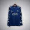 24/25 PSG x Jordan 4th Long Sleeve Kit - Premium Quality Jersey at FootballPrestige.com