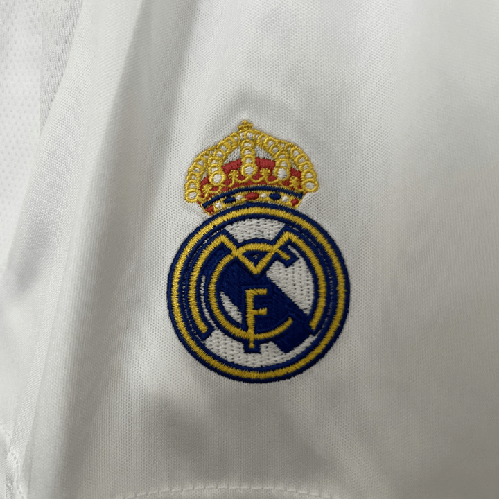 24/25 Real Madrid Home Premium Kids Size Kit - Premium Quality Jersey at FootballPrestige.com