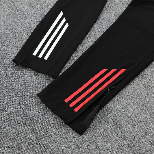 25/26 Ajax Amsterdam Training Black Kids Size Tracksuit - Premium Quality Jersey at FootballPrestige.com