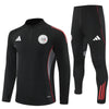 25/26 Ajax Amsterdam Training Black Kids Size Tracksuit - Premium Quality Jersey at FootballPrestige.com