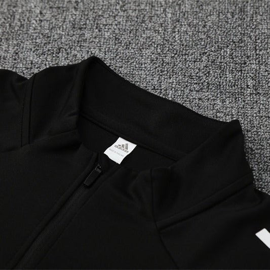 25/26 Argentina Training Black Kids Size Tracksuit - Premium Quality Jersey at FootballPrestige.com