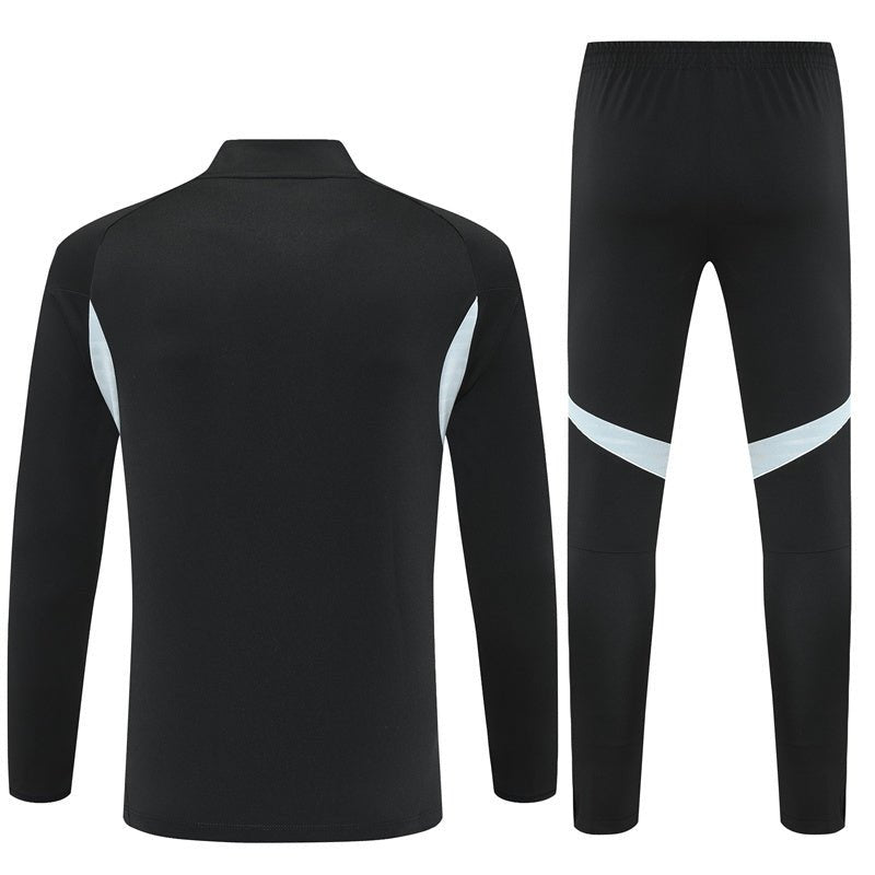 25/26 Argentina Training Black Kids Size Tracksuit - Premium Quality Jersey at FootballPrestige.com