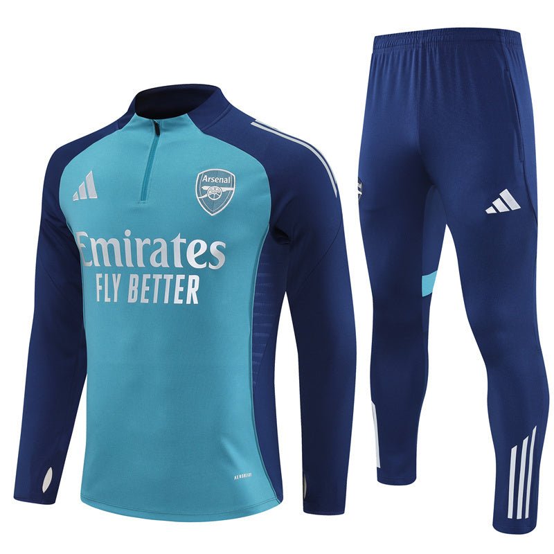 25/26 Arsenal Tiro 25 Kids Size Tracksuit - Premium Quality Jersey at FootballPrestige.com