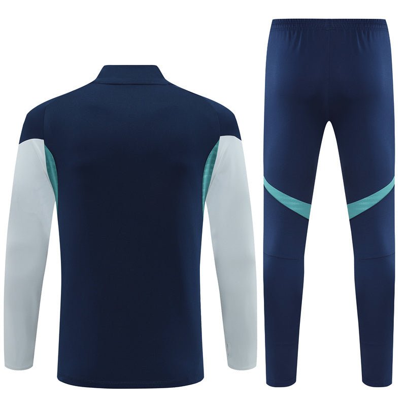 25/26 Arsenal Training Blue Kids Size Tracksuit - Premium Quality Jersey at FootballPrestige.com