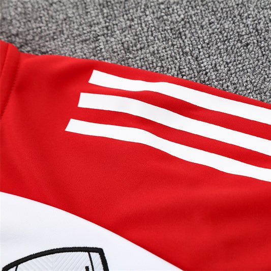 25/26 Arsenal White Kids Size Tracksuit - Premium Quality Jersey at FootballPrestige.com