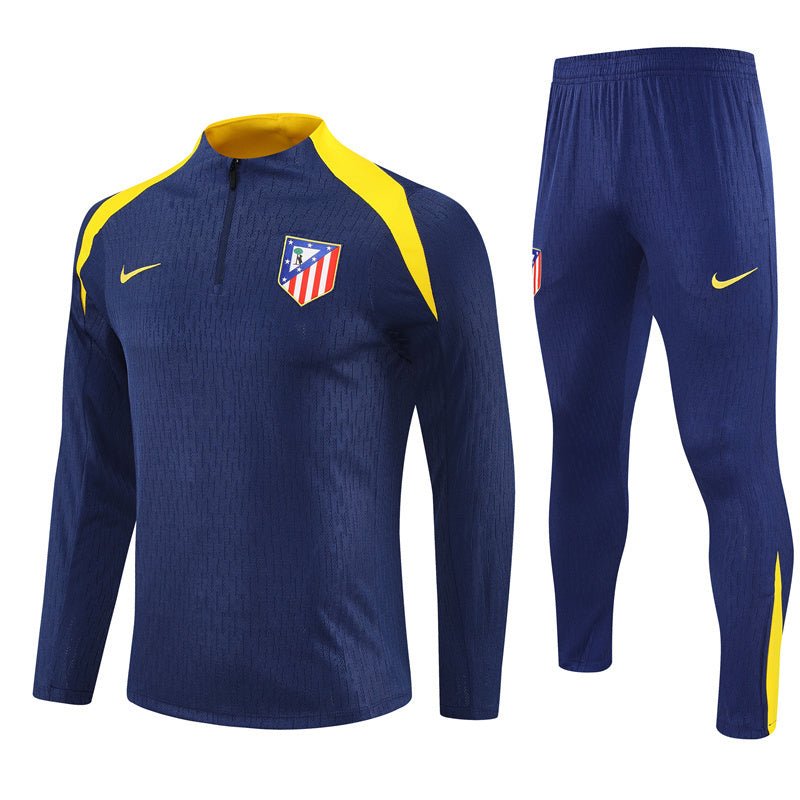 25/26 Atlético Madrid x Nike Blue Kids Size Tracksuit - Premium Quality Jersey at FootballPrestige.com