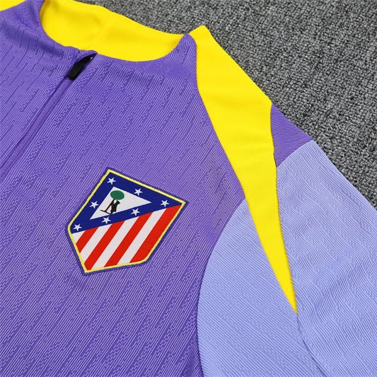 25/26 Atlético Madrid x Nike Purple Kids Size Tracksuit - Premium Quality Jersey at FootballPrestige.com
