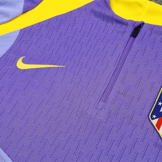 25/26 Atlético Madrid x Nike Purple Kids Size Tracksuit - Premium Quality Jersey at FootballPrestige.com