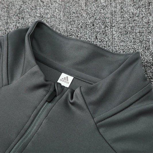 25/26 Bayern München Training Grey Kids Size Tracksuit - Premium Quality Jersey at FootballPrestige.com