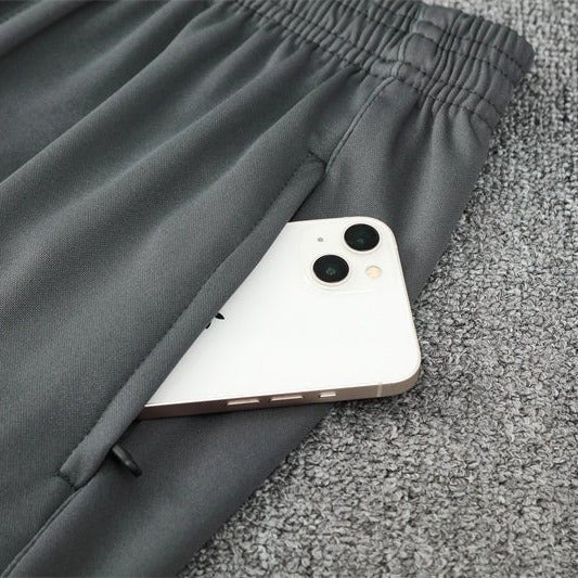 25/26 Bayern München Training Grey Kids Size Tracksuit - Premium Quality Jersey at FootballPrestige.com