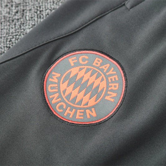 25/26 Bayern München Training Grey Kids Size Tracksuit - Premium Quality Jersey at FootballPrestige.com