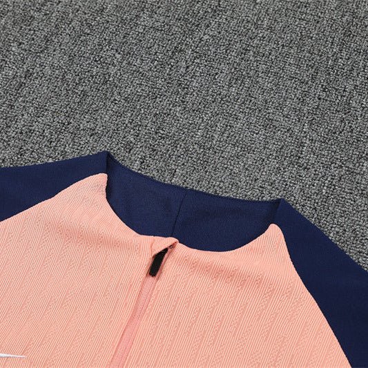 25/26 Chelsea x Nike Pink Strike Drill Kids Size Tracksuit - Premium Quality Jersey at FootballPrestige.com