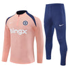 25/26 Chelsea x Nike Pink Strike Drill Kids Size Tracksuit - Premium Quality Jersey at FootballPrestige.com