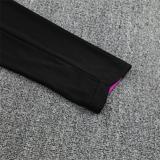 25/26 England Training Black Kids Size Tracksuit - Premium Quality Jersey at FootballPrestige.com