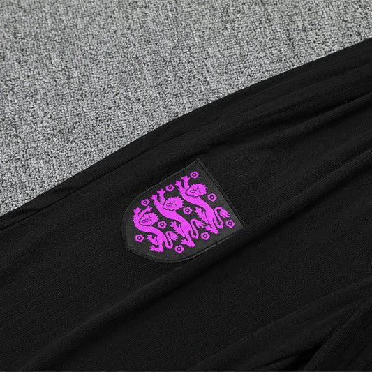 25/26 England Training Purple Kids Size Tracksuit - Premium Quality Jersey at FootballPrestige.com