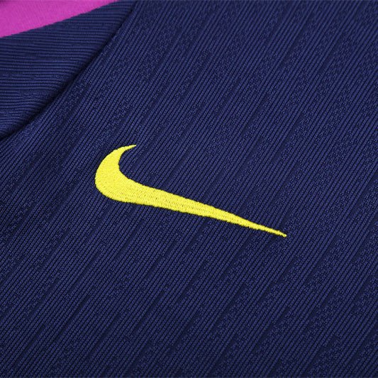 25/26 FC Barcelona Training Blue/Purple Kids Size Tracksuit - Premium Quality Jersey at FootballPrestige.com