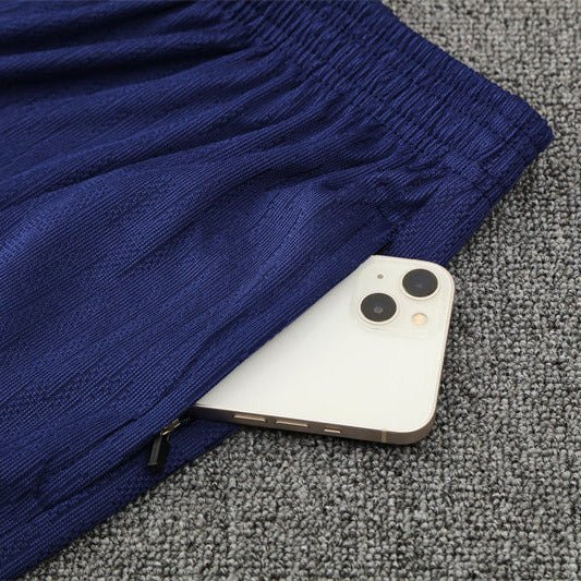 25/26 FC Barcelona Training Blue/Purple Kids Size Tracksuit - Premium Quality Jersey at FootballPrestige.com