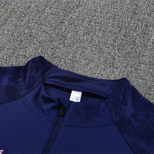 25/26 Feyenoord Training Blue Kids Size Tracksuit - Premium Quality Jersey at FootballPrestige.com