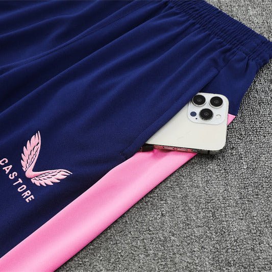 25/26 Feyenoord Training Blue Kids Size Tracksuit - Premium Quality Jersey at FootballPrestige.com