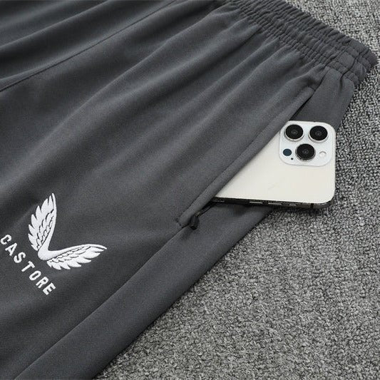 25/26 Feyenoord Training Grey Kids Size Tracksuit - Premium Quality Jersey at FootballPrestige.com