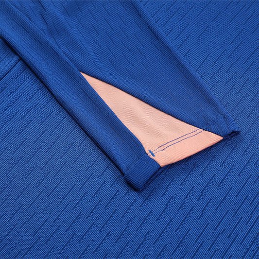 25/26 France Training Blue/Pink Kids Size Tracksuit - Premium Quality Jersey at FootballPrestige.com