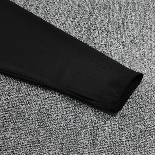 25/26 Germany Training Black Kids Size Tracksuit - Premium Quality Jersey at FootballPrestige.com