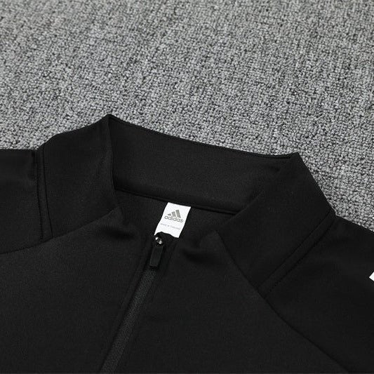 25/26 Germany Training Black Kids Size Tracksuit - Premium Quality Jersey at FootballPrestige.com