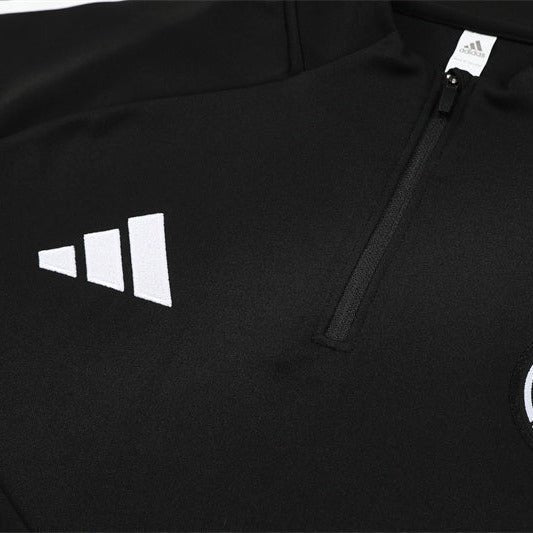 25/26 Germany Training Black Kids Size Tracksuit - Premium Quality Jersey at FootballPrestige.com