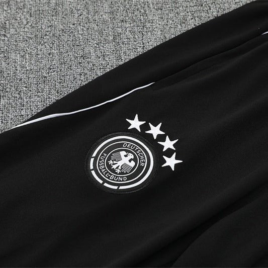 25/26 Germany Training Black Kids Size Tracksuit - Premium Quality Jersey at FootballPrestige.com