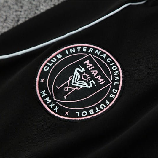 25/26 Inter Miami Training Black Kids Size Tracksuit - Premium Quality Jersey at FootballPrestige.com