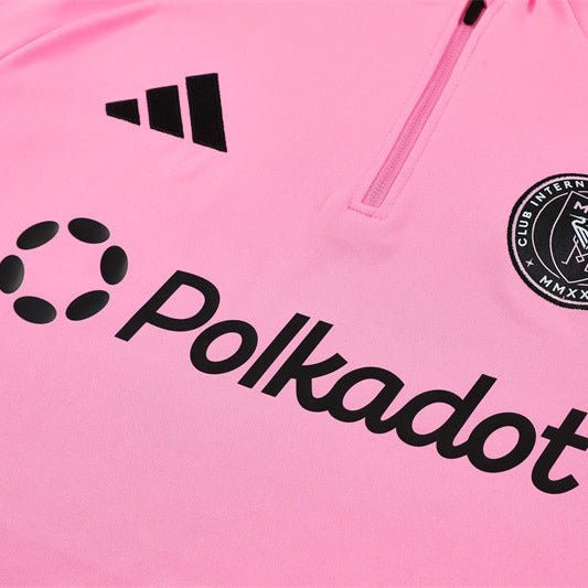 25/26 Inter Miami Training Pink Kids Size Tracksuit - Premium Quality Jersey at FootballPrestige.com