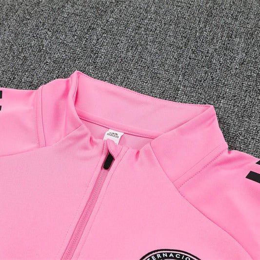 25/26 Inter Miami Training Pink Kids Size Tracksuit - Premium Quality Jersey at FootballPrestige.com