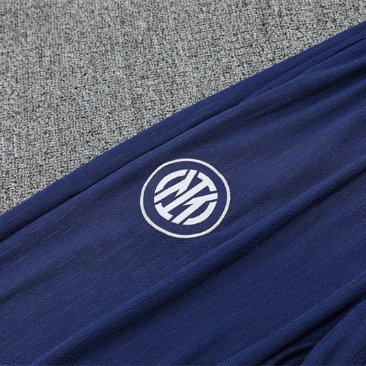 25/26 Inter Milan Blue Kids Size Tracksuit - Premium Quality Jersey at FootballPrestige.com