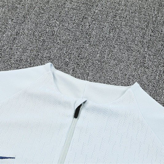 25/26 Inter Milan White Tracksuit - Premium Quality Jersey at FootballPrestige.com