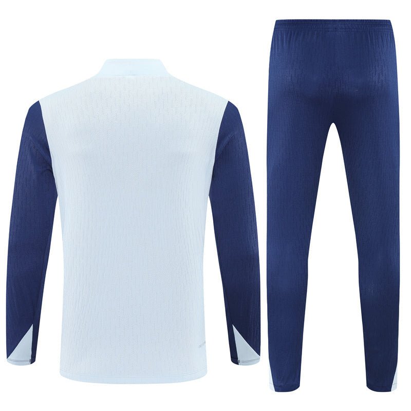 25/26 Inter Milan White Tracksuit - Premium Quality Jersey at FootballPrestige.com