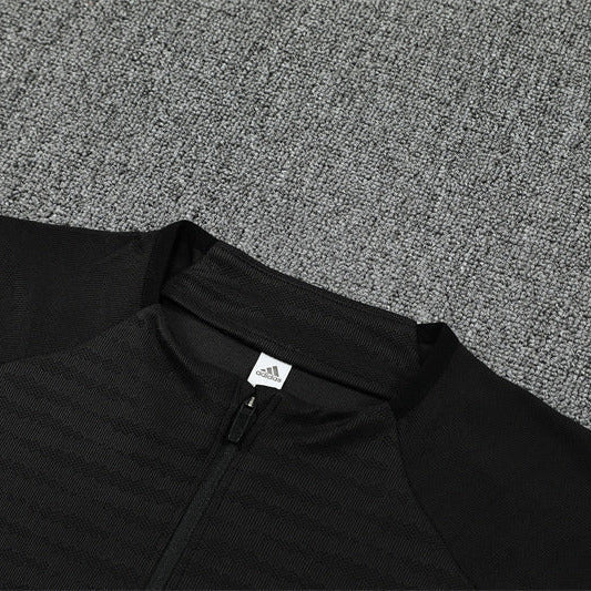 25/26 Liverpool Training Black Kids Size Tracksuit - Premium Quality Jersey at FootballPrestige.com