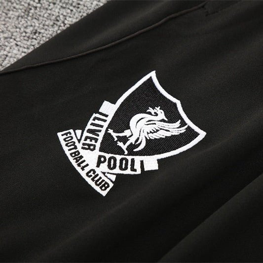 25/26 Liverpool Training Green Kids Size Tracksuit - Premium Quality Jersey at FootballPrestige.com