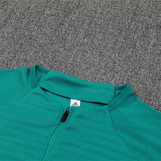 25/26 Liverpool Training Green Kids Size Tracksuit - Premium Quality Jersey at FootballPrestige.com